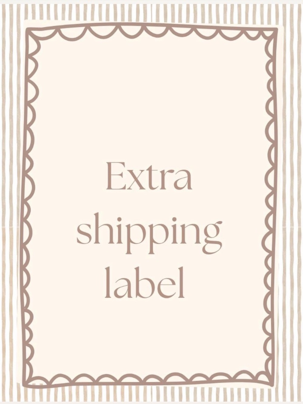 Extra label